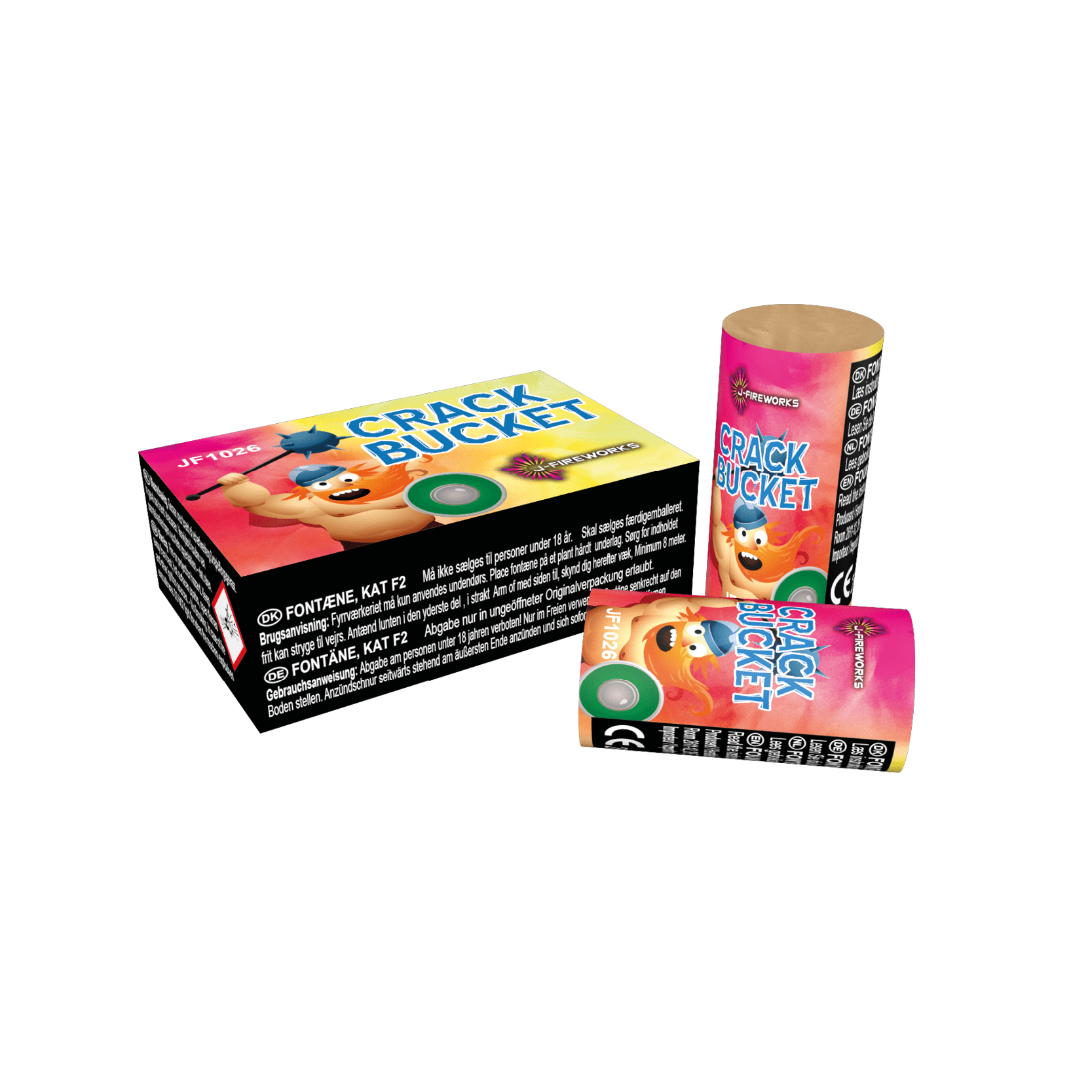 Crack bucket - krudtbuddies