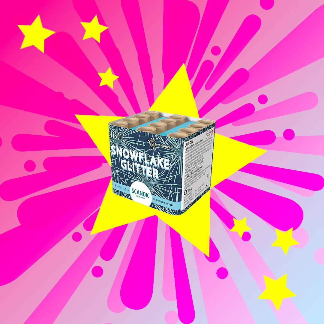 Snowflake glitter - krudtbuddies