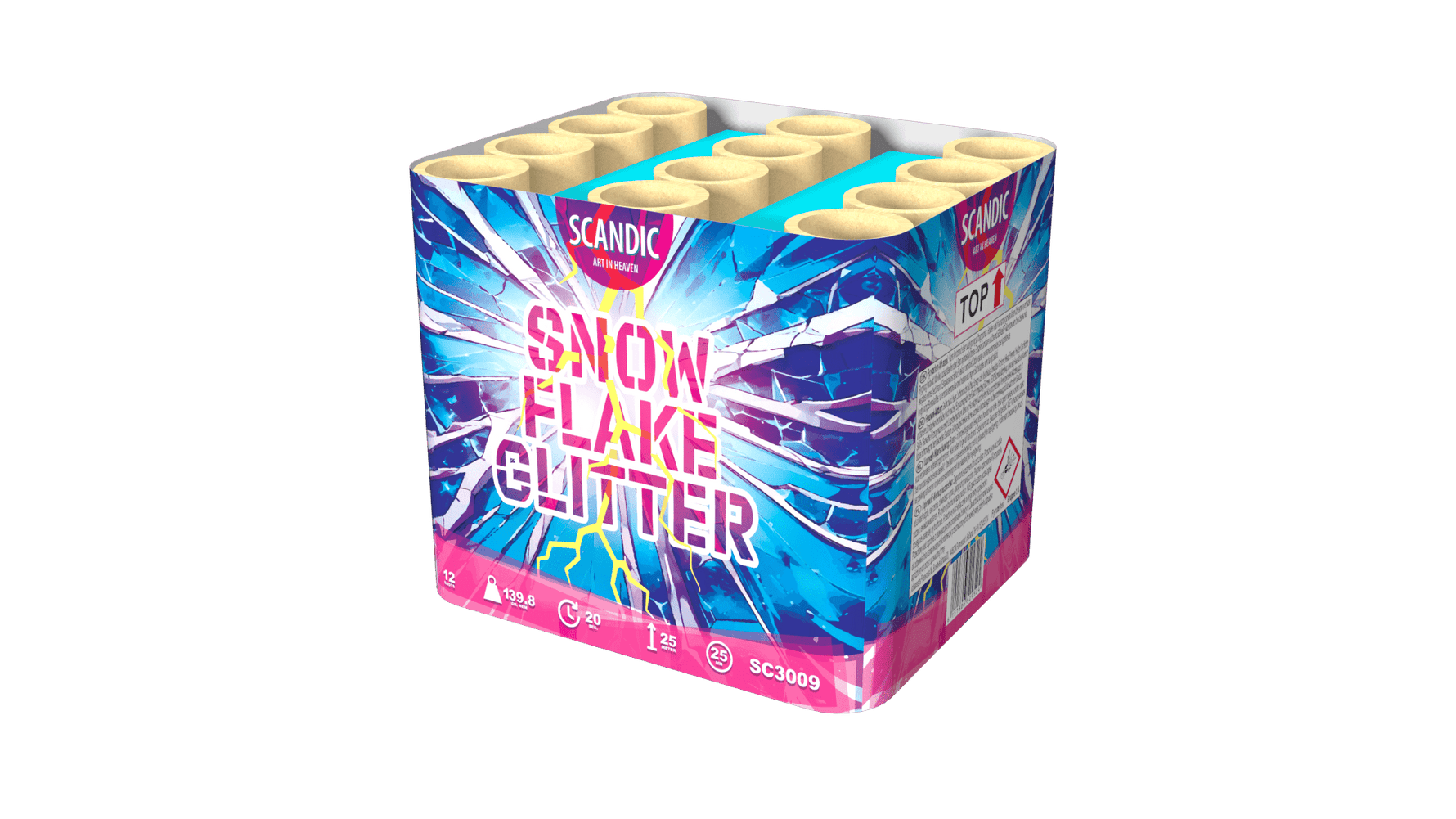 Snowflake glitter - krudtbuddies