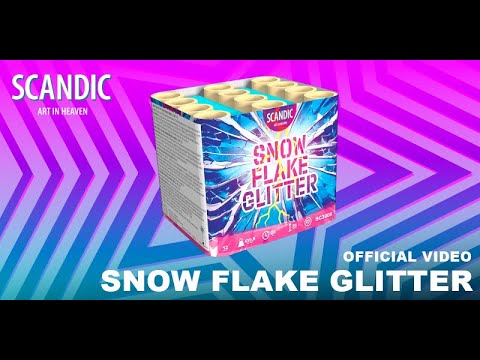 Snowflake glitter
